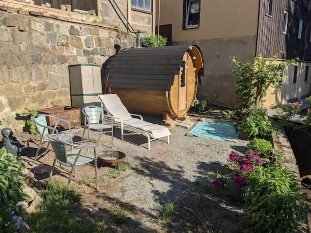 Urlaubstraum Mit Pool, Terrasse & Fluss Im Garten - Ut Apartment Sebnitz Exterior photo