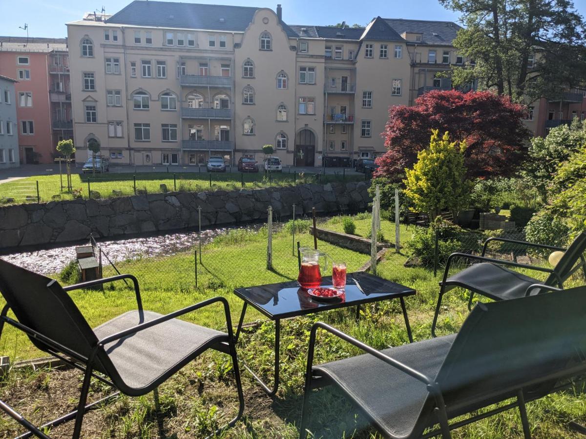 Urlaubstraum Mit Pool, Terrasse & Fluss Im Garten - Ut Apartment Sebnitz Exterior photo