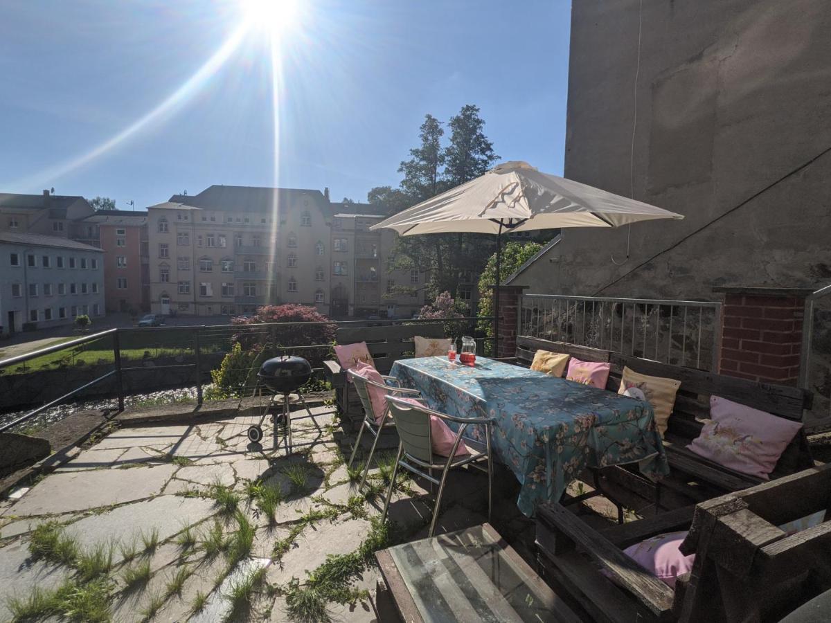 Urlaubstraum Mit Pool, Terrasse & Fluss Im Garten - Ut Apartment Sebnitz Exterior photo