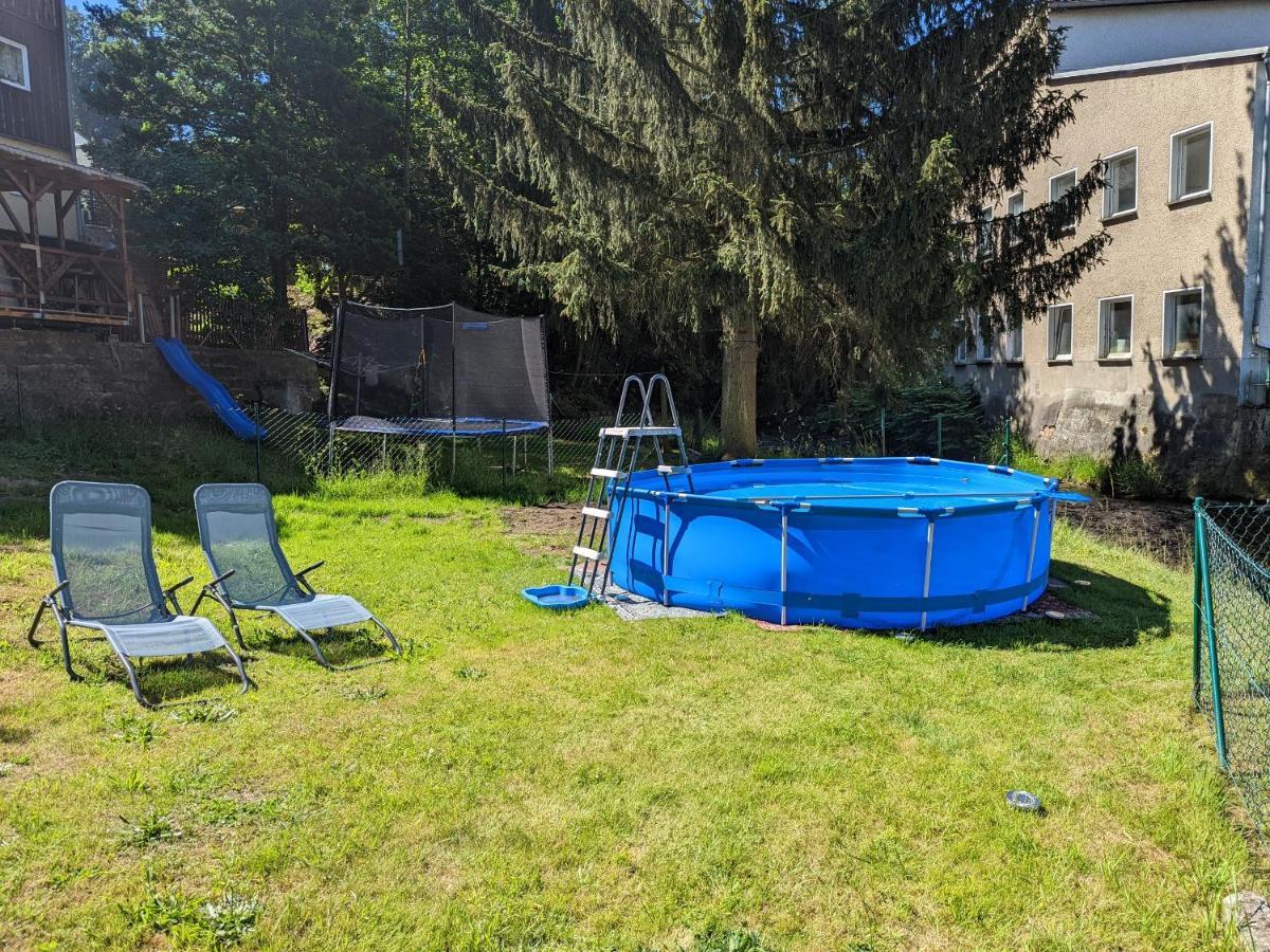 Urlaubstraum Mit Pool, Terrasse & Fluss Im Garten - Ut Apartment Sebnitz Exterior photo